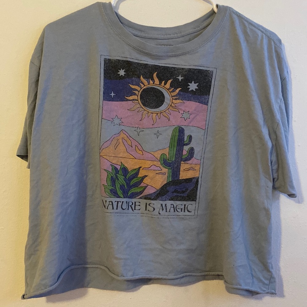 Cute Crop Top Shirt